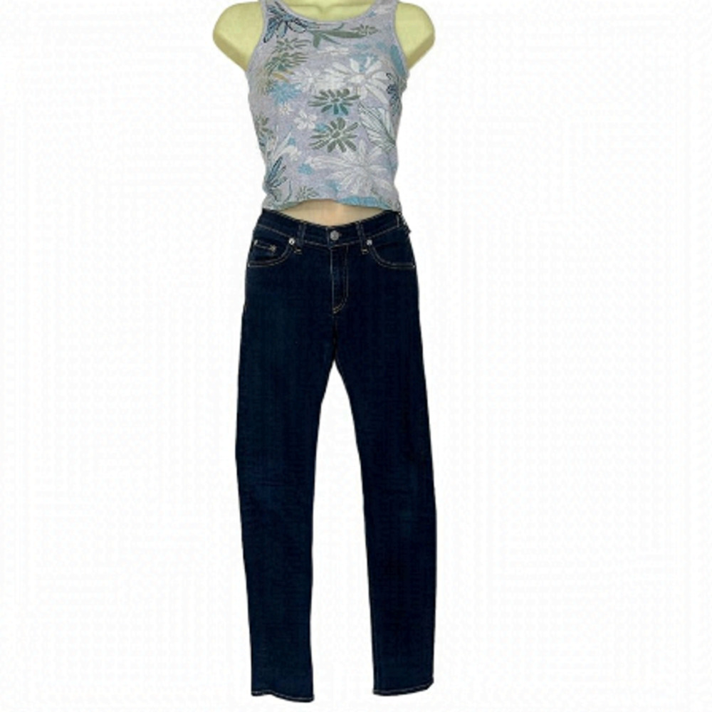 Rag & Bone Casual Summer Skinny Mid Rise Blue Denim Women's Jeans. Size 27 - Picture 8 of 8